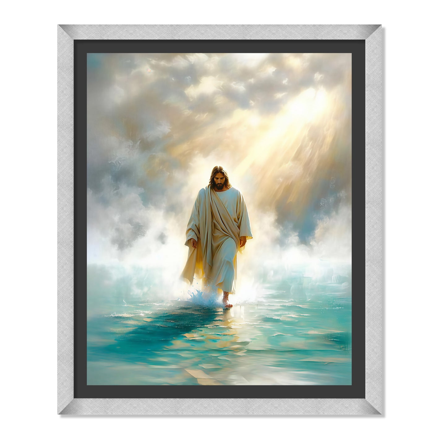 JESÚS CAMINANDO SOBRE LAS AGUAS