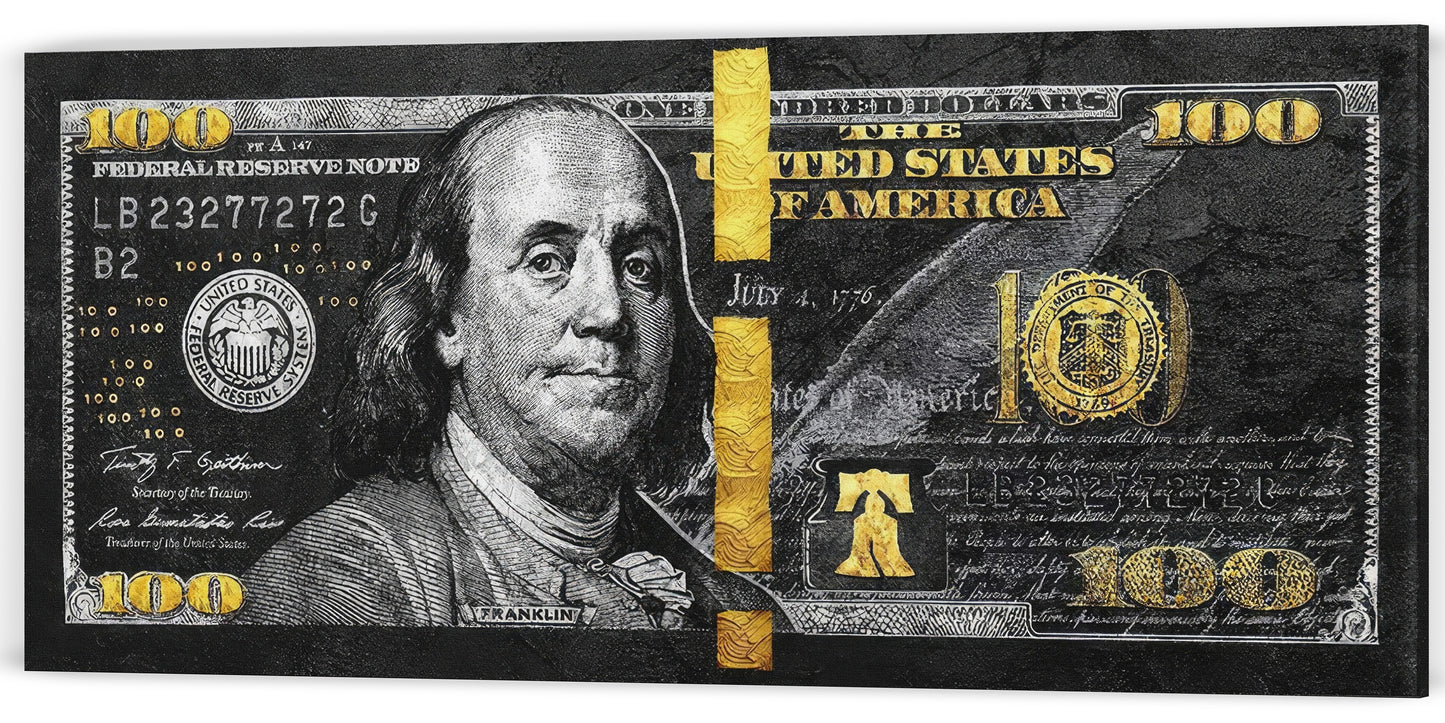 BLACK 100 DOLLAR