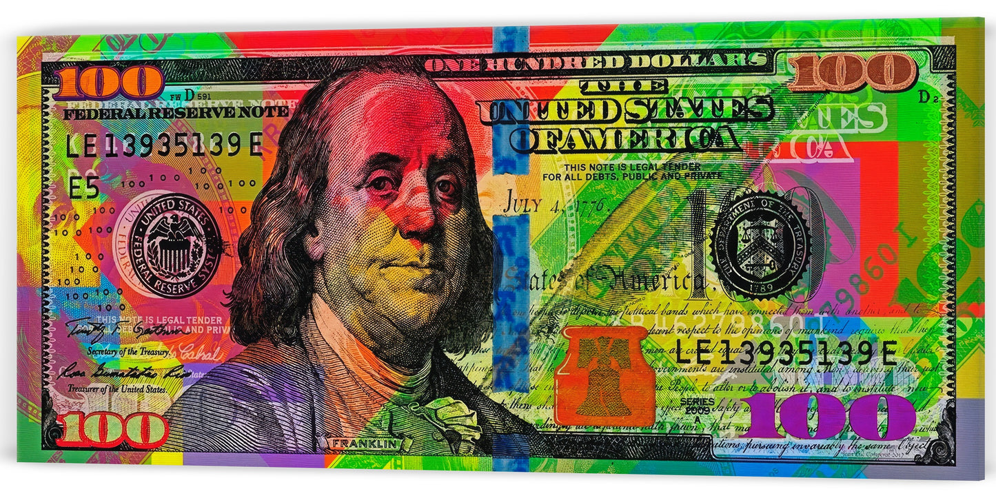 COLOR 100 DOLLAR