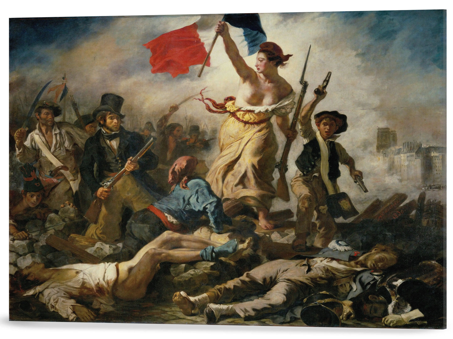 LA LIBERTAD GUIANDO AL PUEBLO