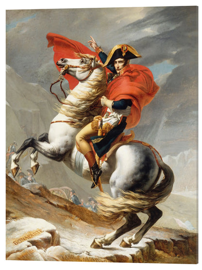 NAPOLEÓN CRUZANDO LOS ALPES