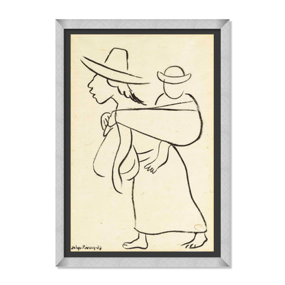 MUJER CON NIÑO