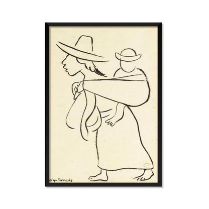 MUJER CON NIÑO