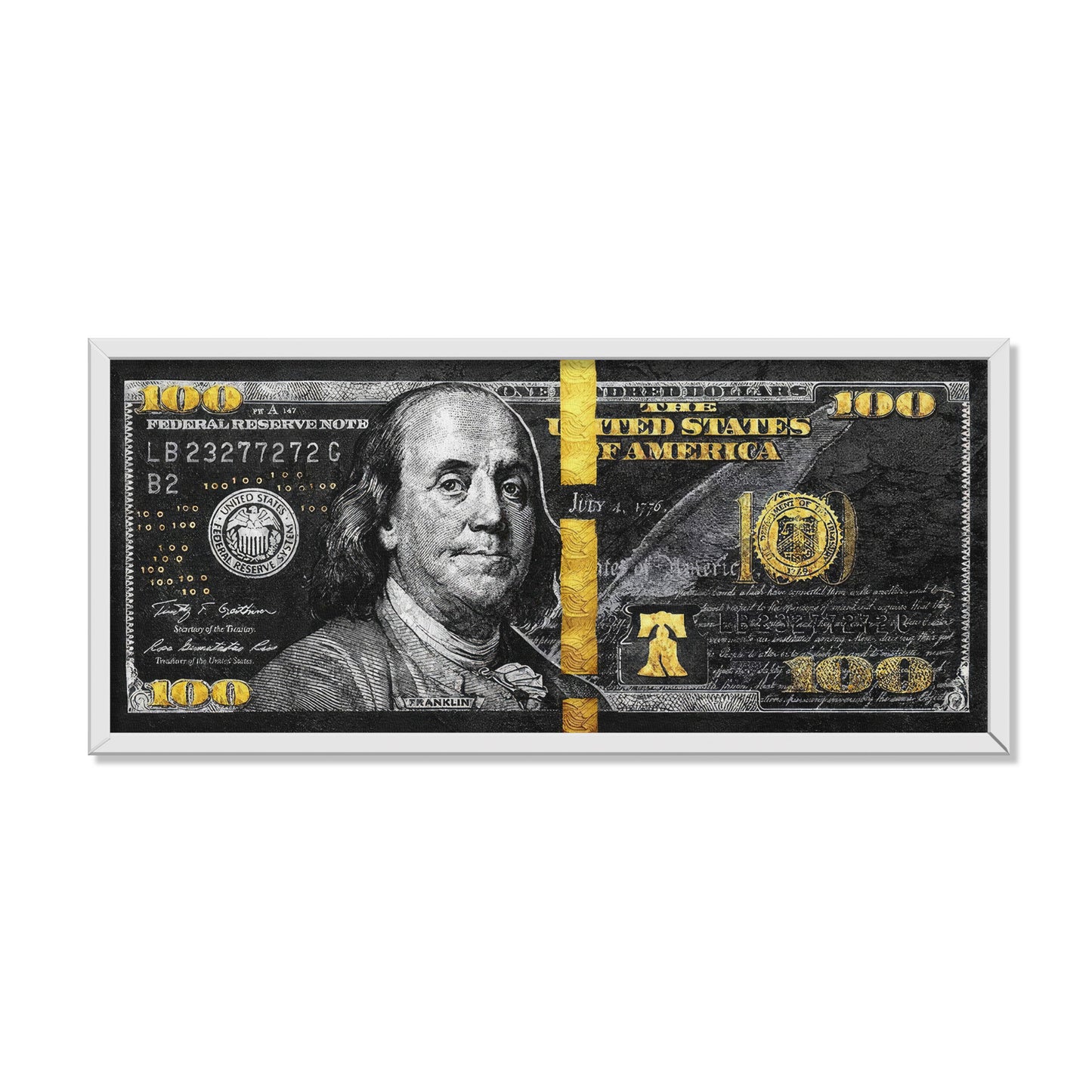 BLACK 100 DOLLAR