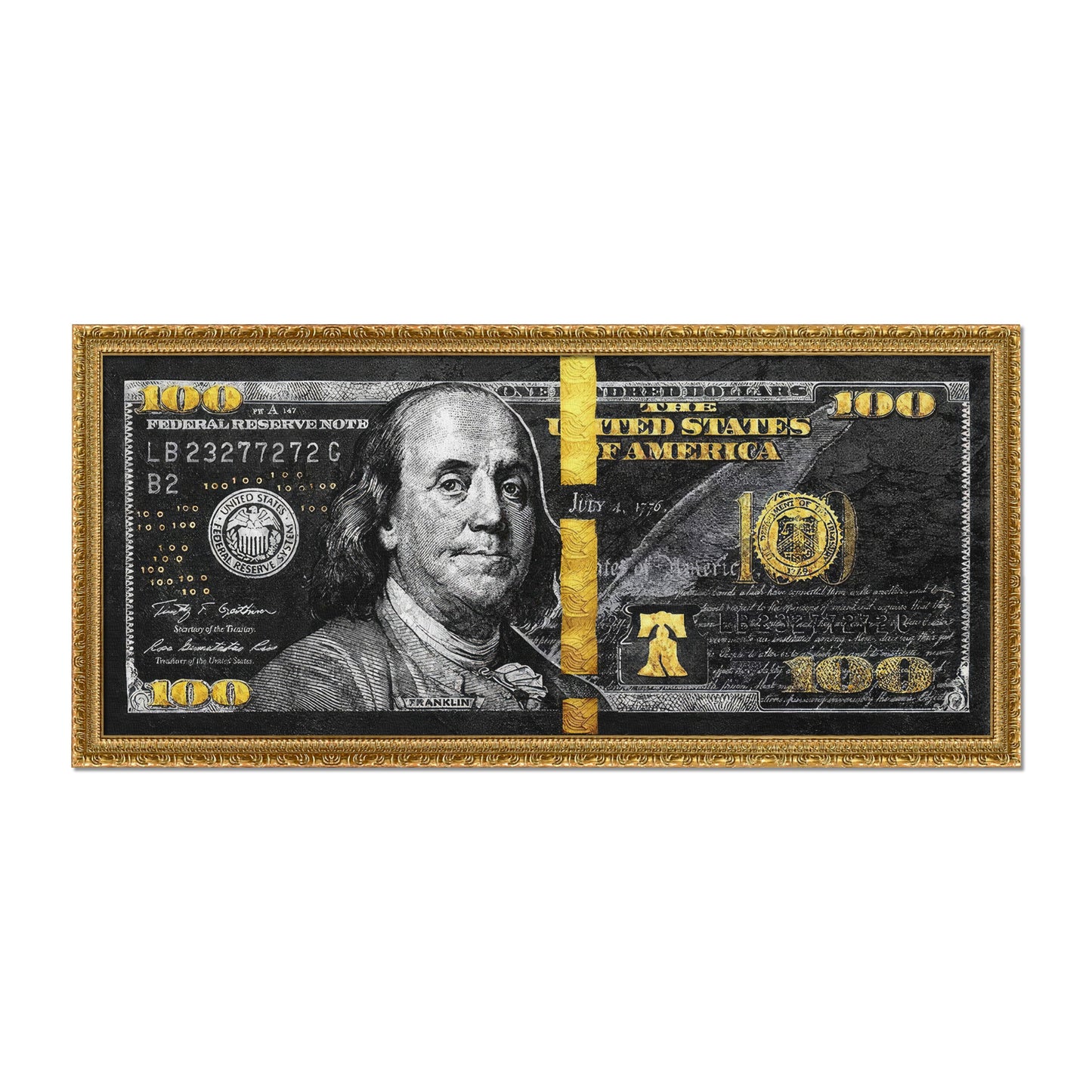 BLACK 100 DOLLAR