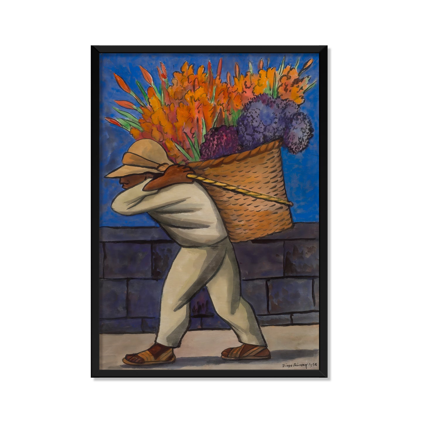 CARGADOR DE FLORES ANDANDO