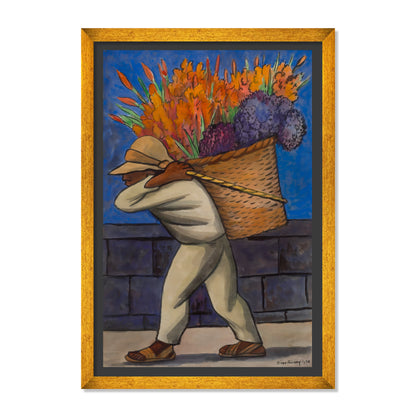 CARGADOR DE FLORES ANDANDO
