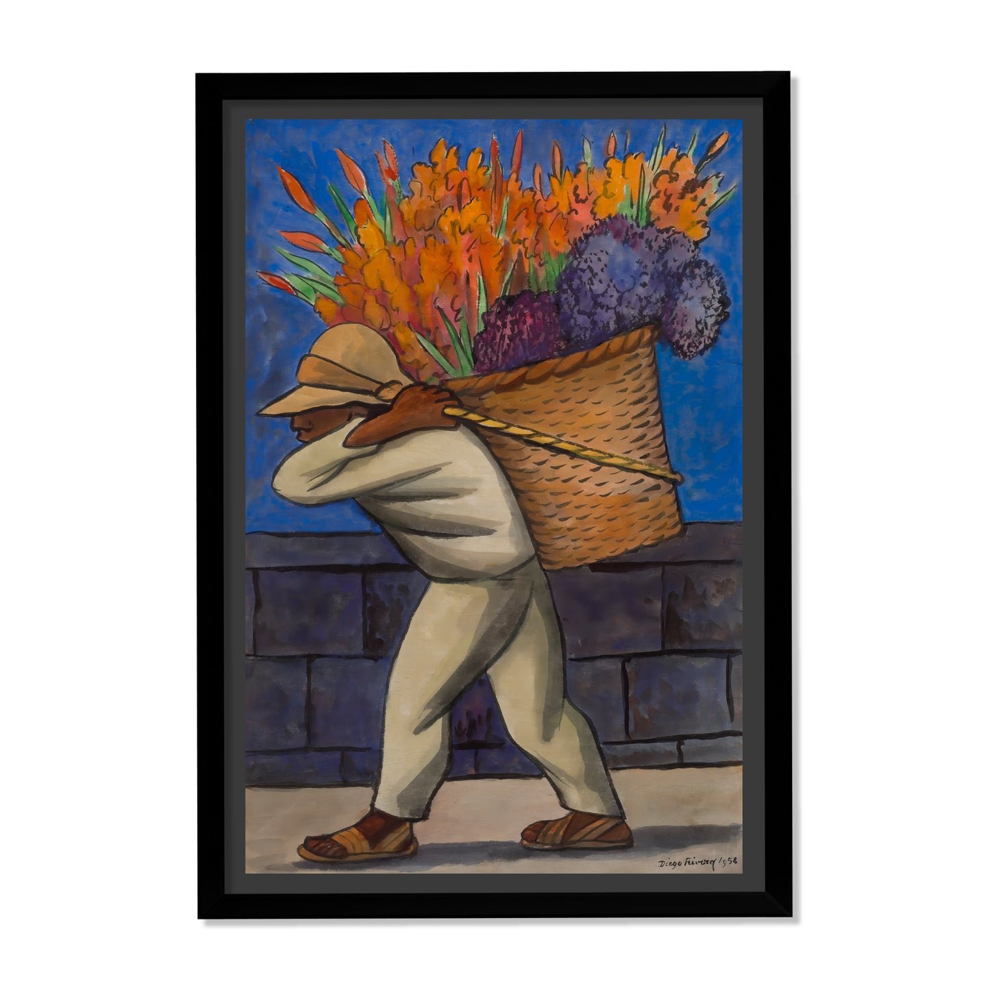 CARGADOR DE FLORES ANDANDO