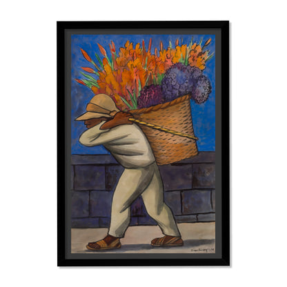 CARGADOR DE FLORES ANDANDO