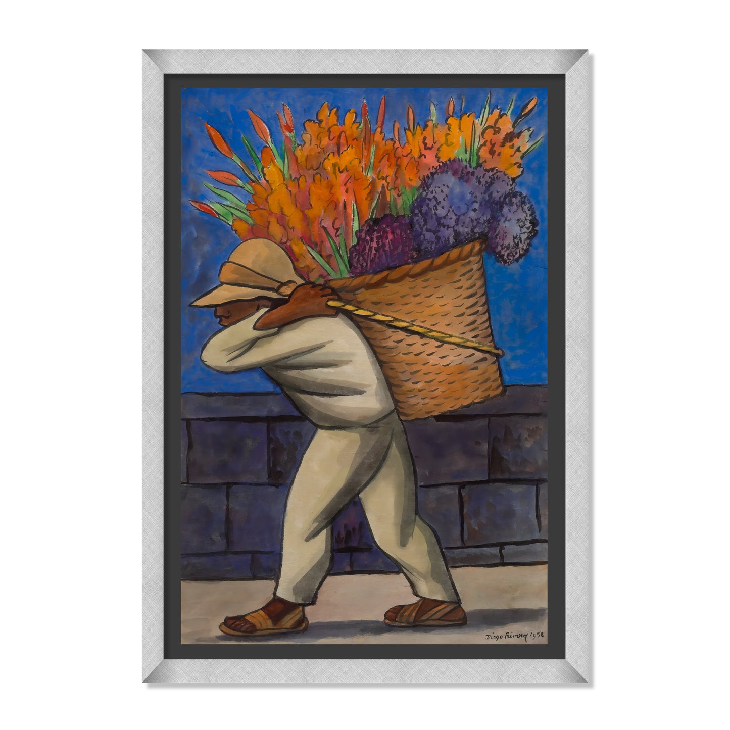 CARGADOR DE FLORES ANDANDO