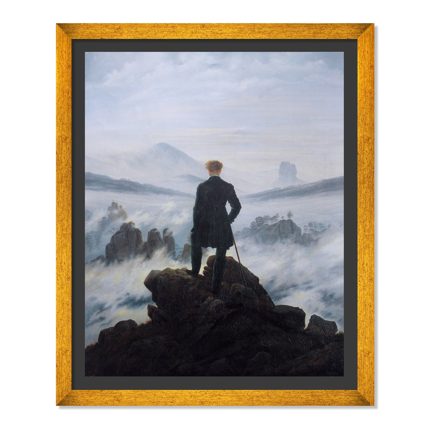 EL CAMINANTE SOBRE EL MAR DE NUBES