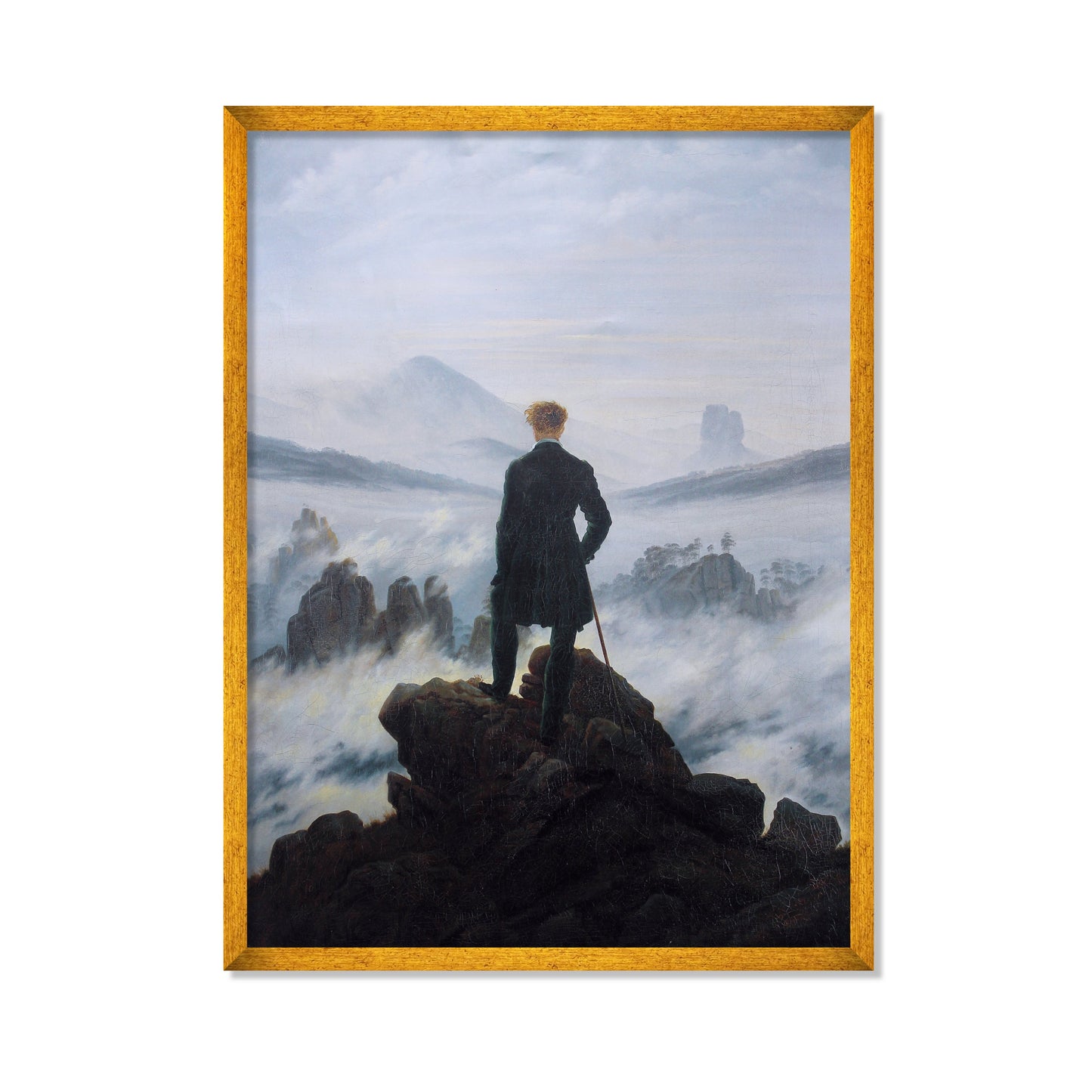 EL CAMINANTE SOBRE EL MAR DE NUBES