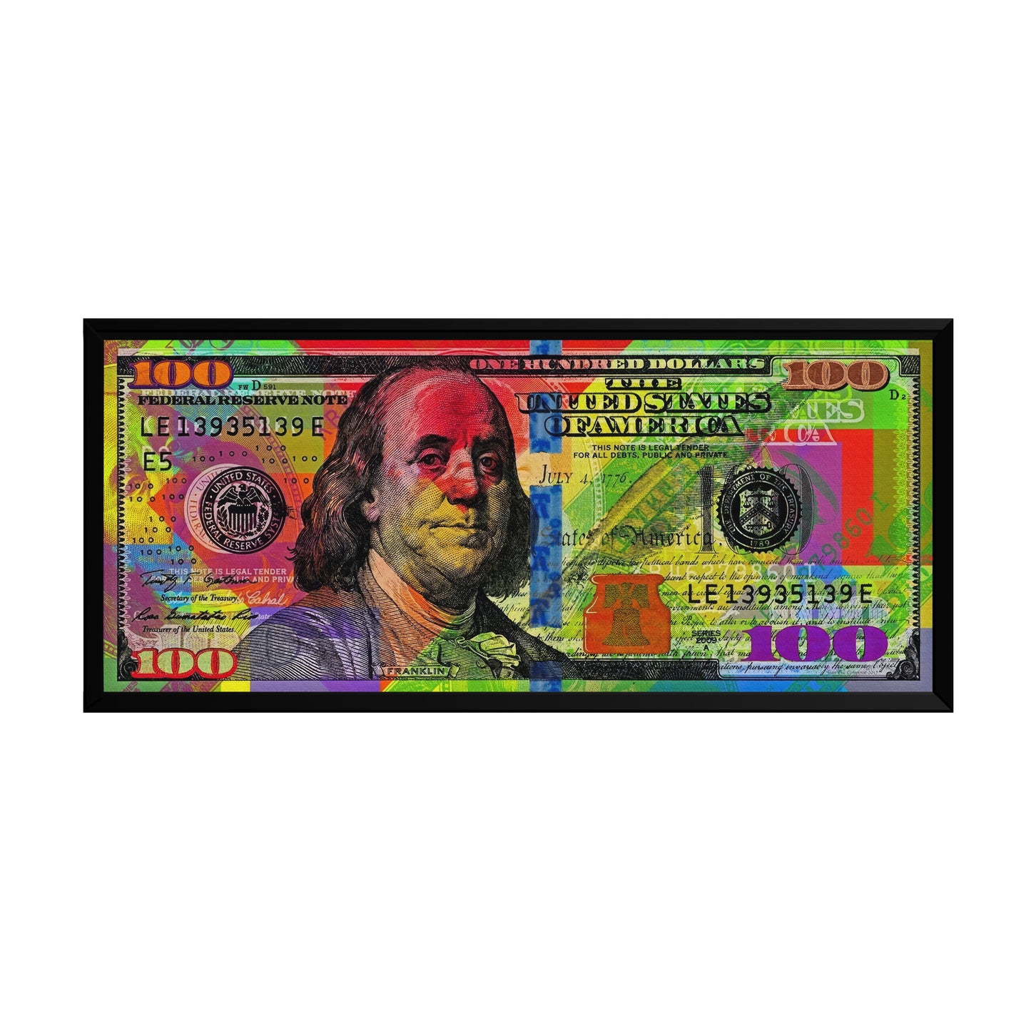 COLOR 100 DOLLAR