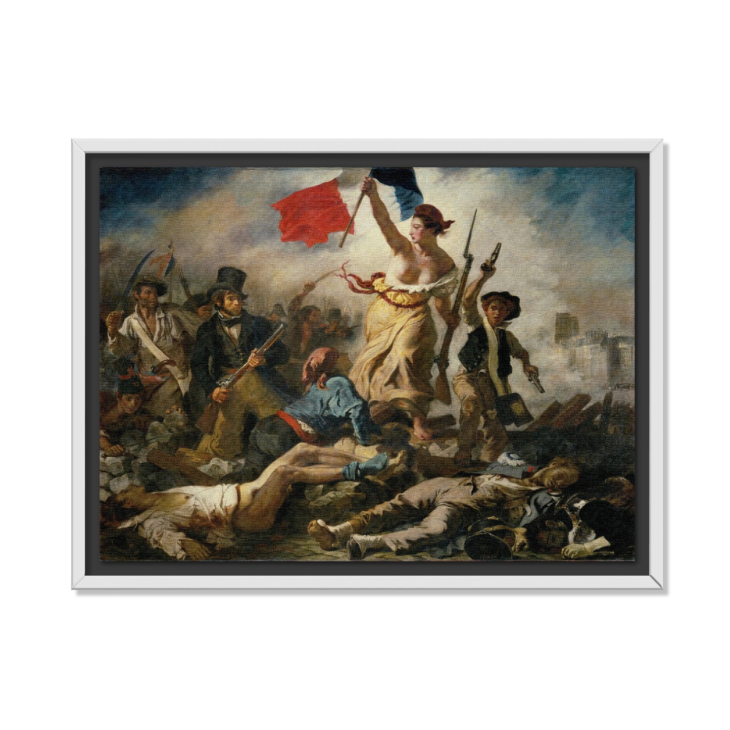 LA LIBERTAD GUIANDO AL PUEBLO