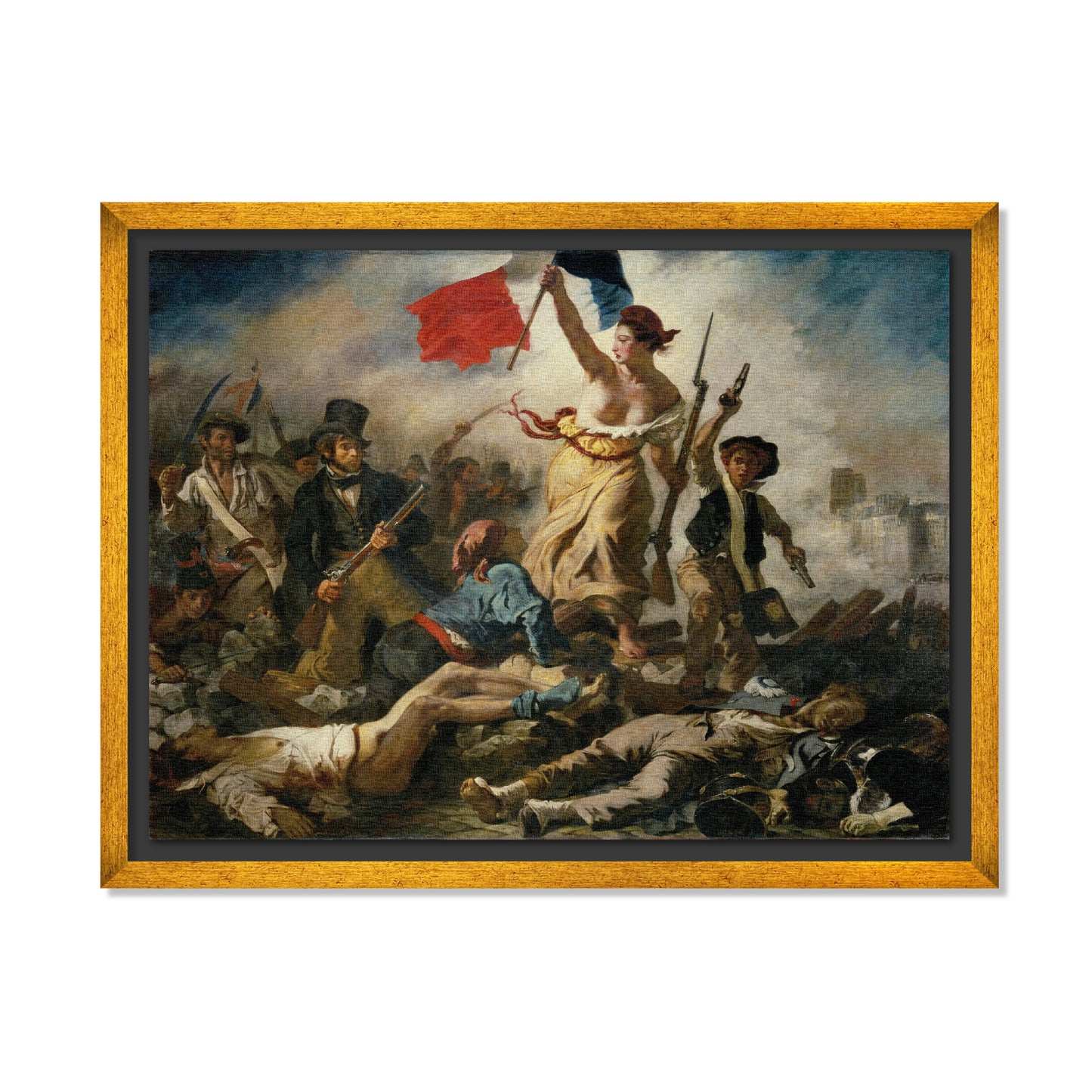 LA LIBERTAD GUIANDO AL PUEBLO
