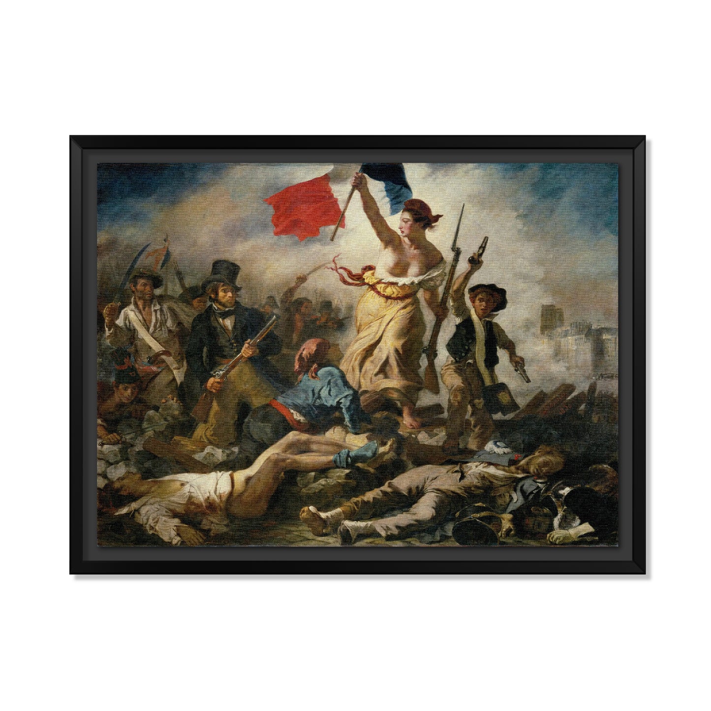 LA LIBERTAD GUIANDO AL PUEBLO