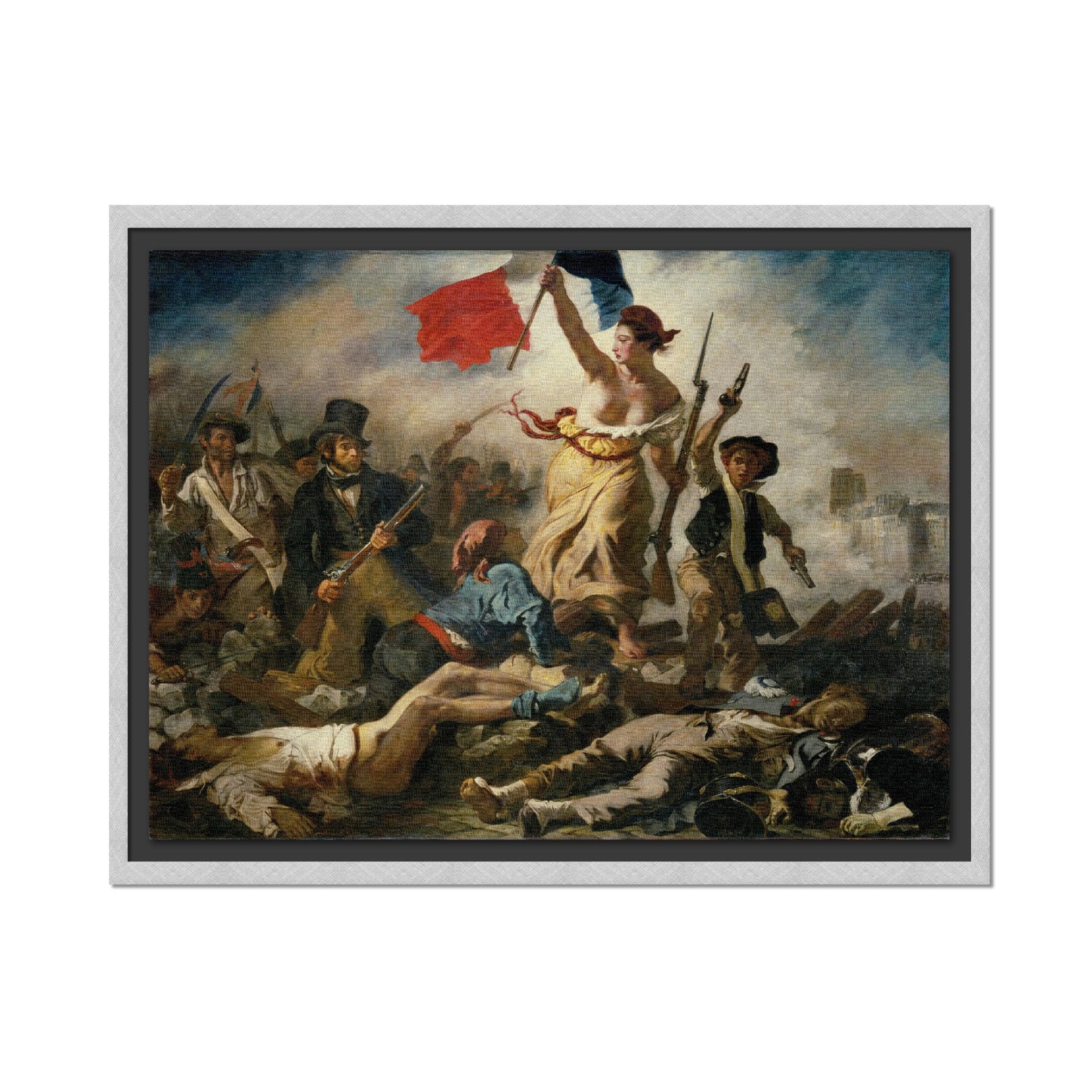 LA LIBERTAD GUIANDO AL PUEBLO