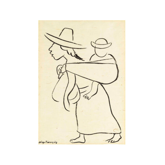 MUJER CON NIÑO