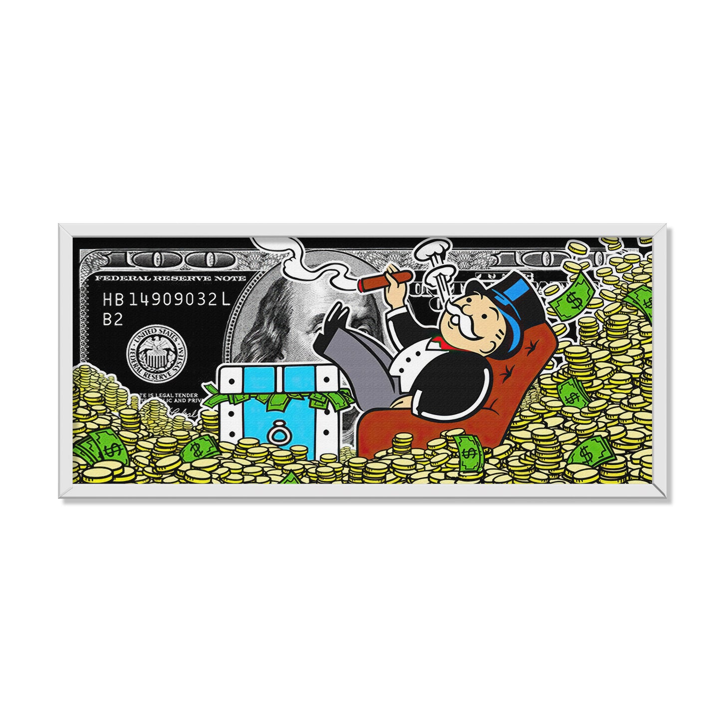 MR MONOPOLY 100 DOLLAR