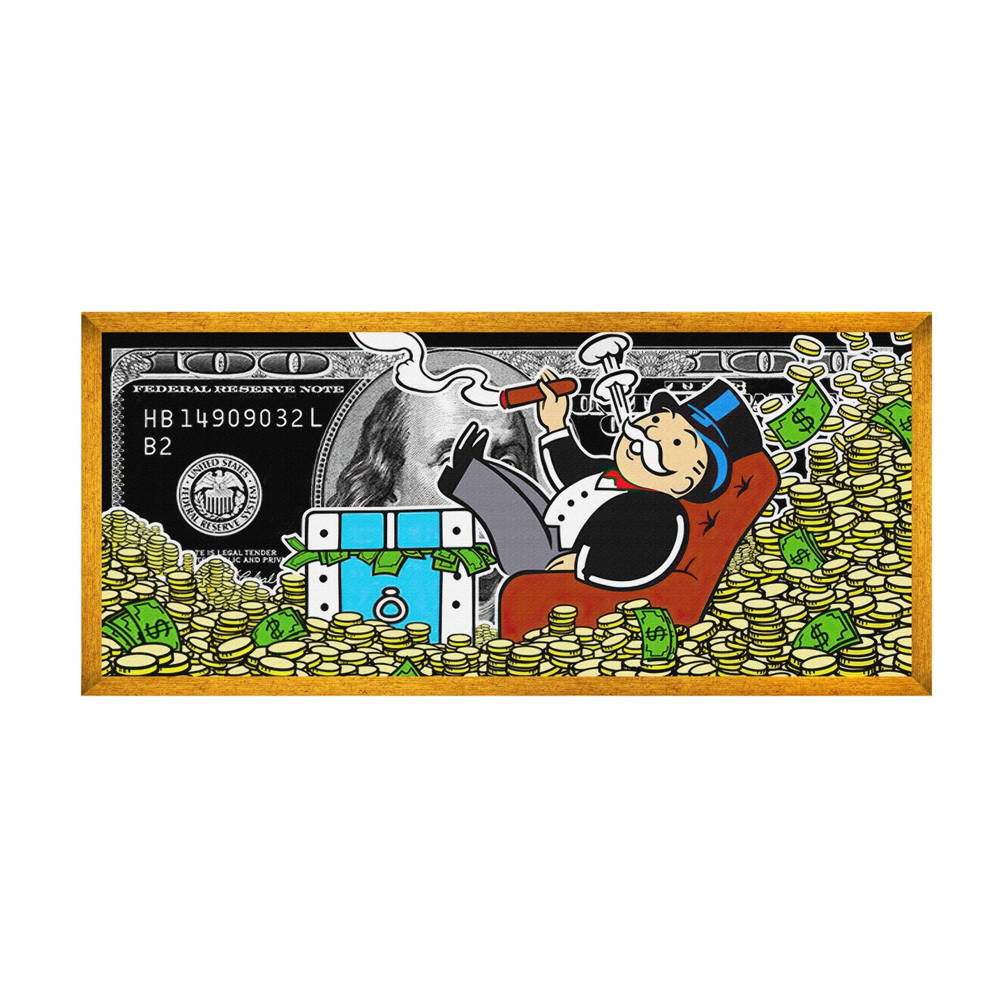 MR MONOPOLY 100 DOLLAR