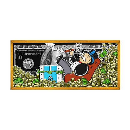 MR MONOPOLY 100 DOLLAR