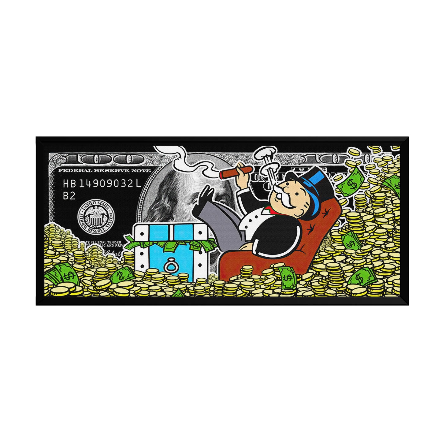 MR MONOPOLY 100 DOLLAR