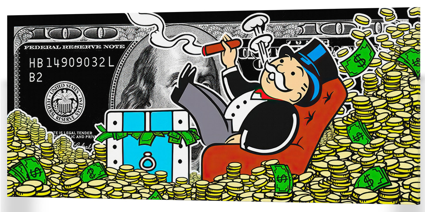 MR MONOPOLY 100 DOLLAR