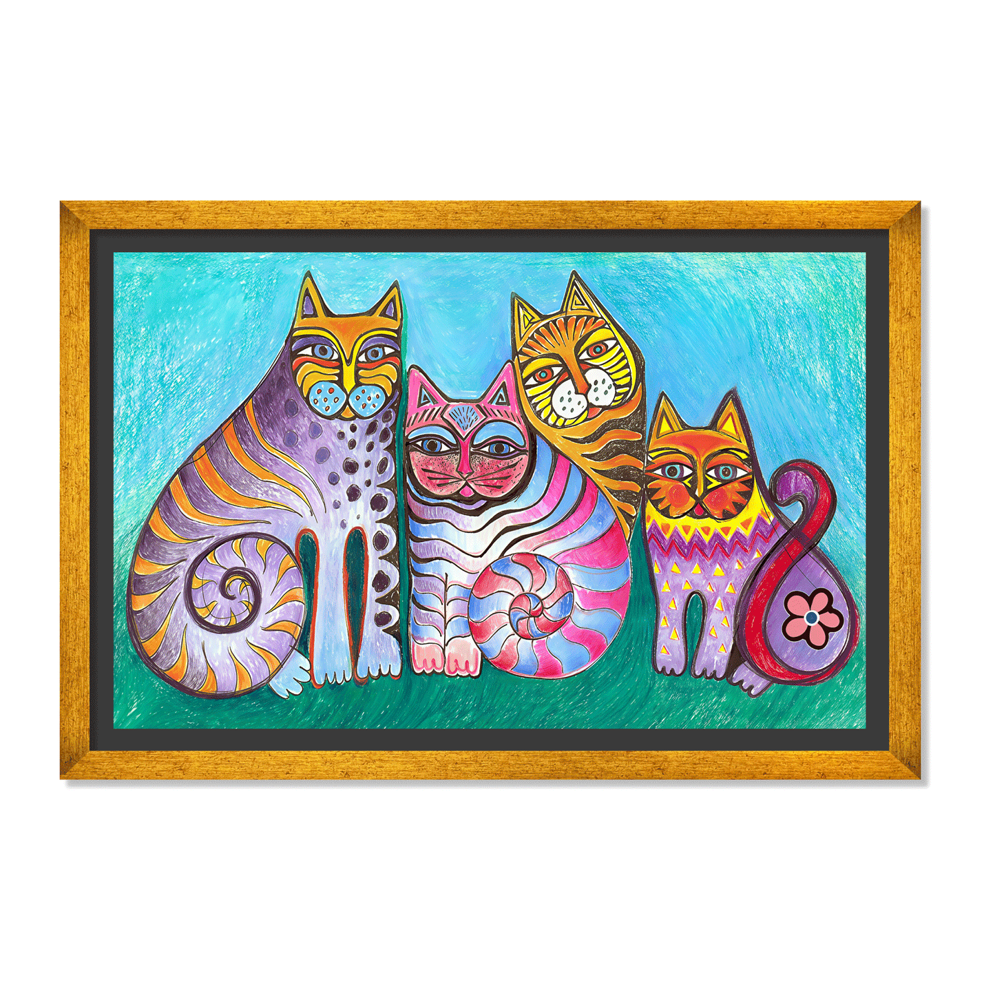 FAMILIA DE GATOS