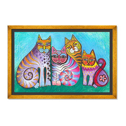 FAMILIA DE GATOS