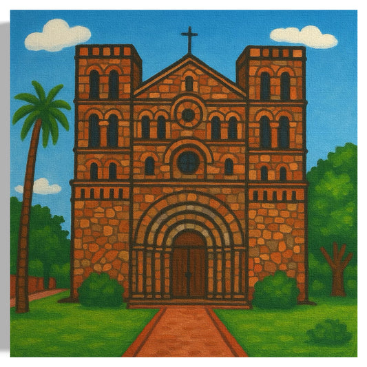 IGLESIA DE YBAROTY - VILLARRICA