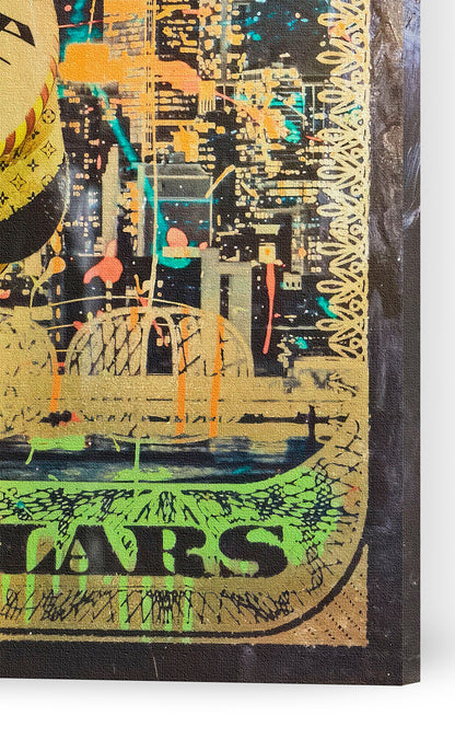 GOLD MONOPOLY 100 DOLLAR