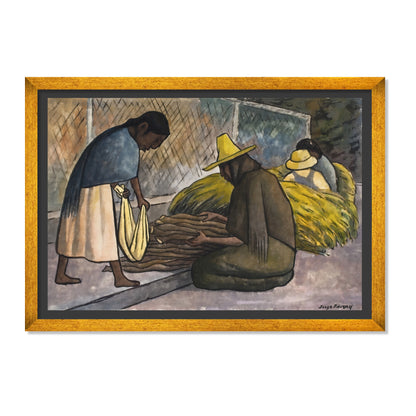 LA VENDEDORA DE LEÑA