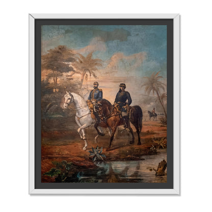 GENERAL DÍAZ CON EL MARISCAL LÓPEZ