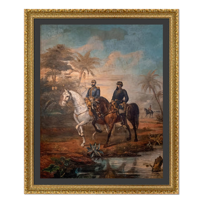 GENERAL DÍAZ CON EL MARISCAL LÓPEZ