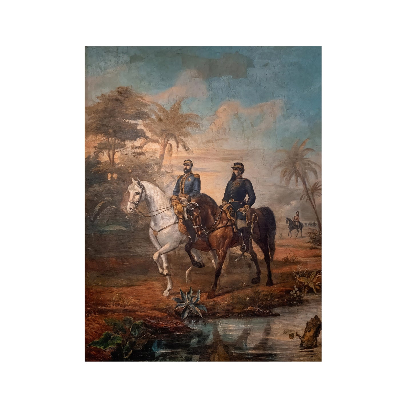 GENERAL DÍAZ CON EL MARISCAL LÓPEZ