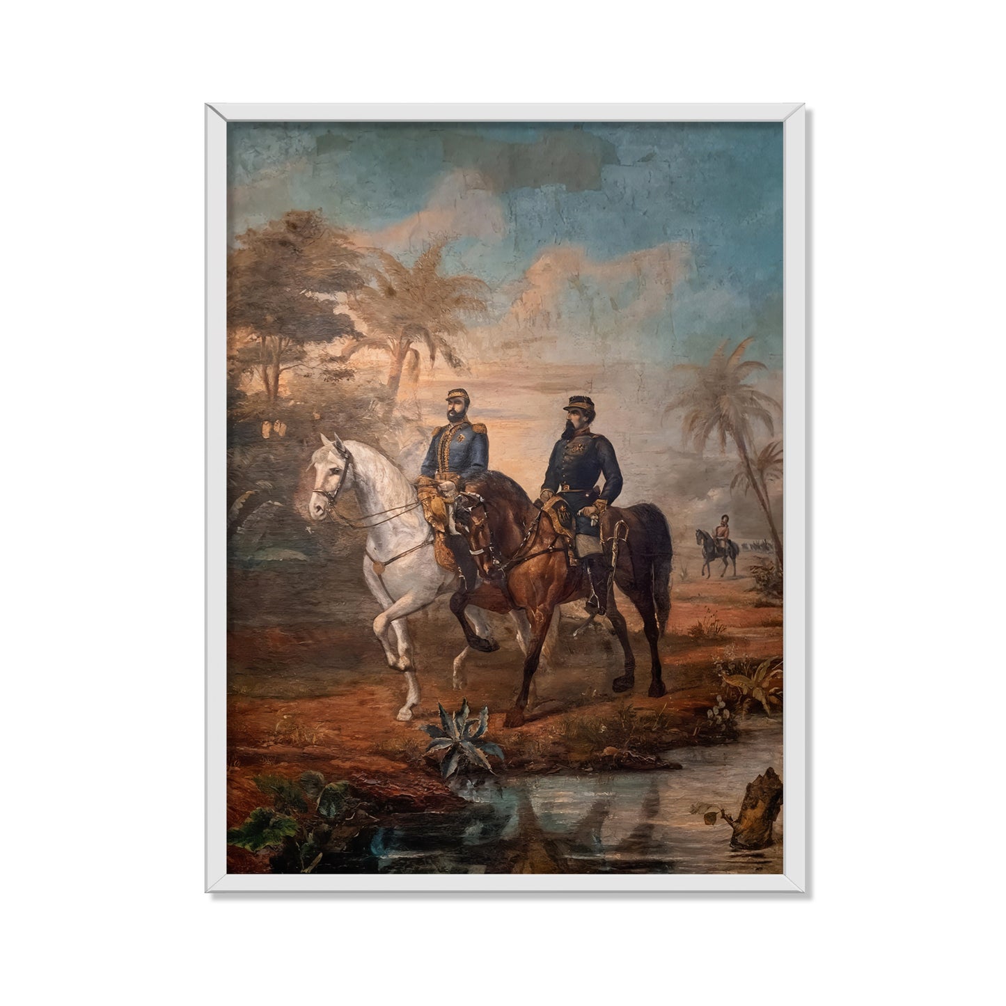 GENERAL DÍAZ CON EL MARISCAL LÓPEZ