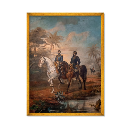 GENERAL DÍAZ CON EL MARISCAL LÓPEZ