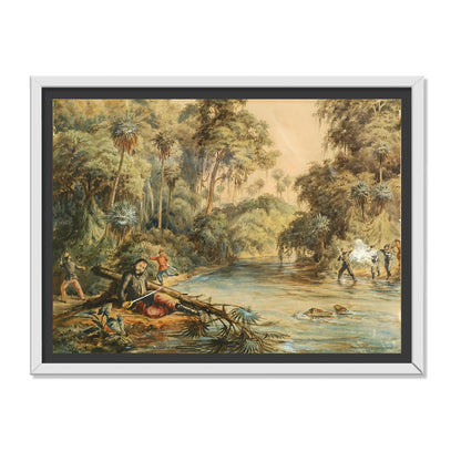 MUERTE DE LÓPEZ EN RÍO AQUIDABÁN