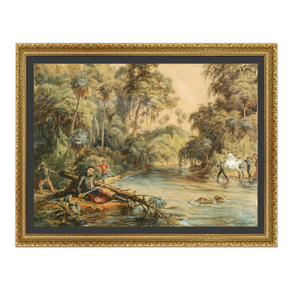 MUERTE DE LÓPEZ EN RÍO AQUIDABÁN