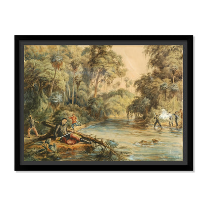 MUERTE DE LÓPEZ EN RÍO AQUIDABÁN