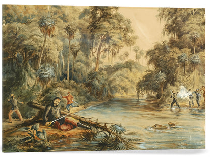 MUERTE DE LÓPEZ EN RÍO AQUIDABÁN