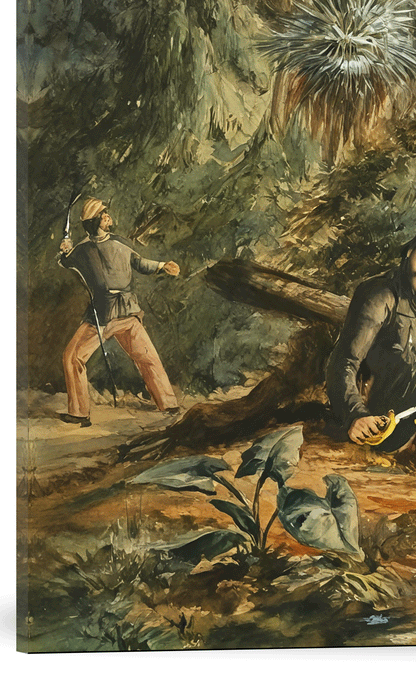 MUERTE DE LÓPEZ EN RÍO AQUIDABÁN