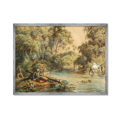 MUERTE DE LÓPEZ EN RÍO AQUIDABÁN