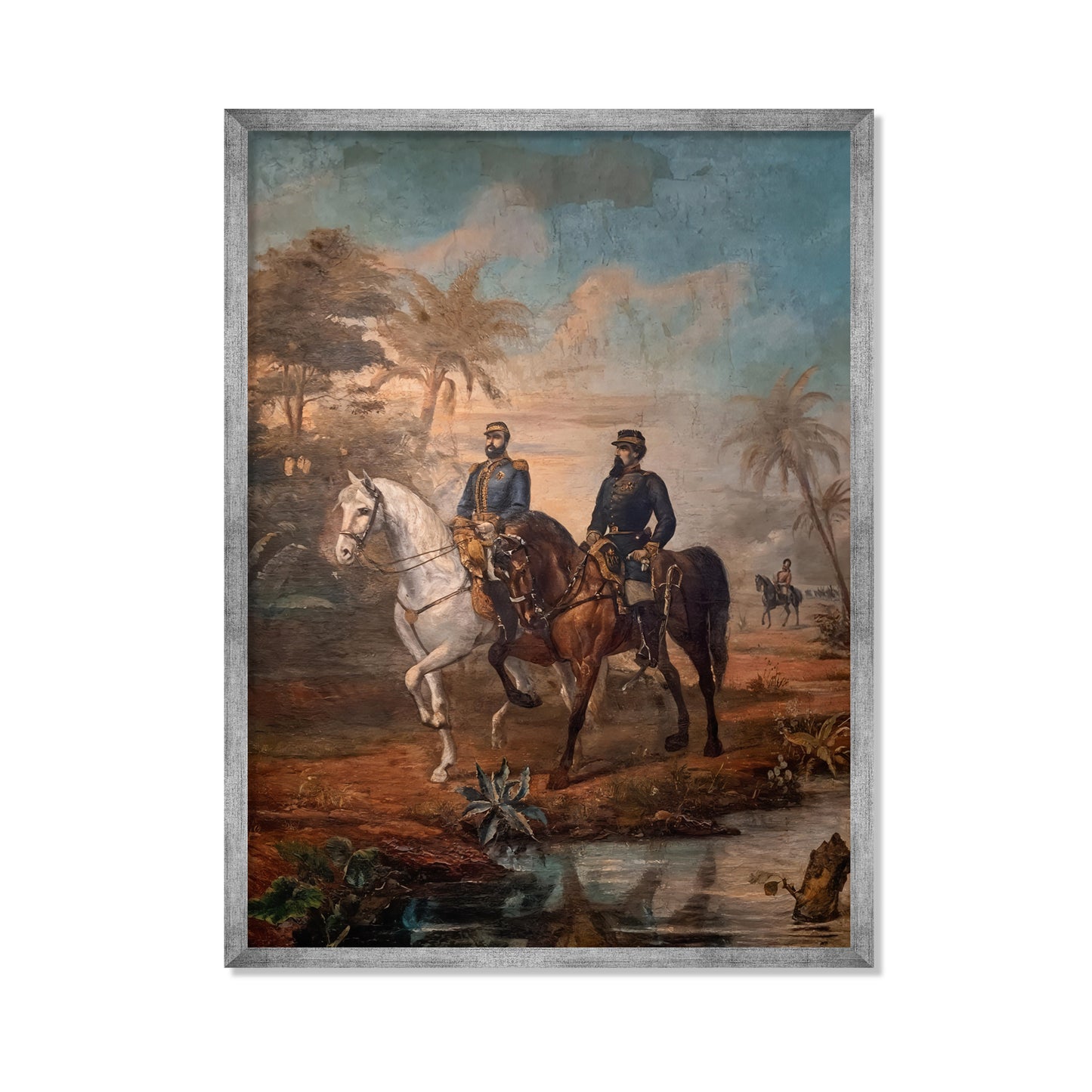 GENERAL DÍAZ CON EL MARISCAL LÓPEZ