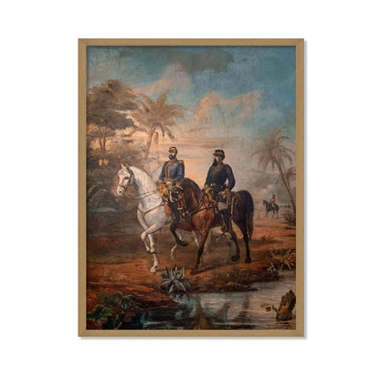 GENERAL DÍAZ CON EL MARISCAL LÓPEZ