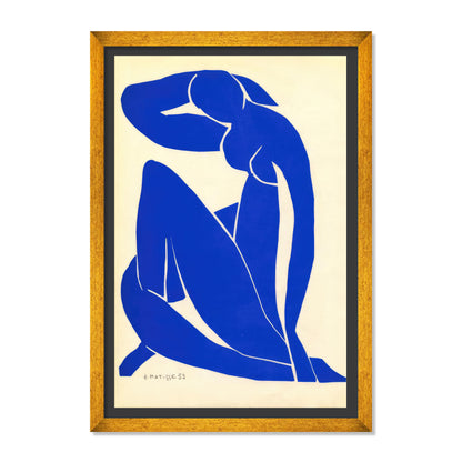 DESNUDO AZUL II