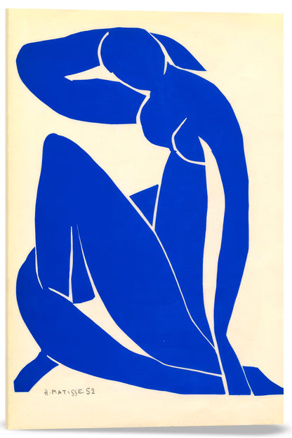 DESNUDO AZUL II