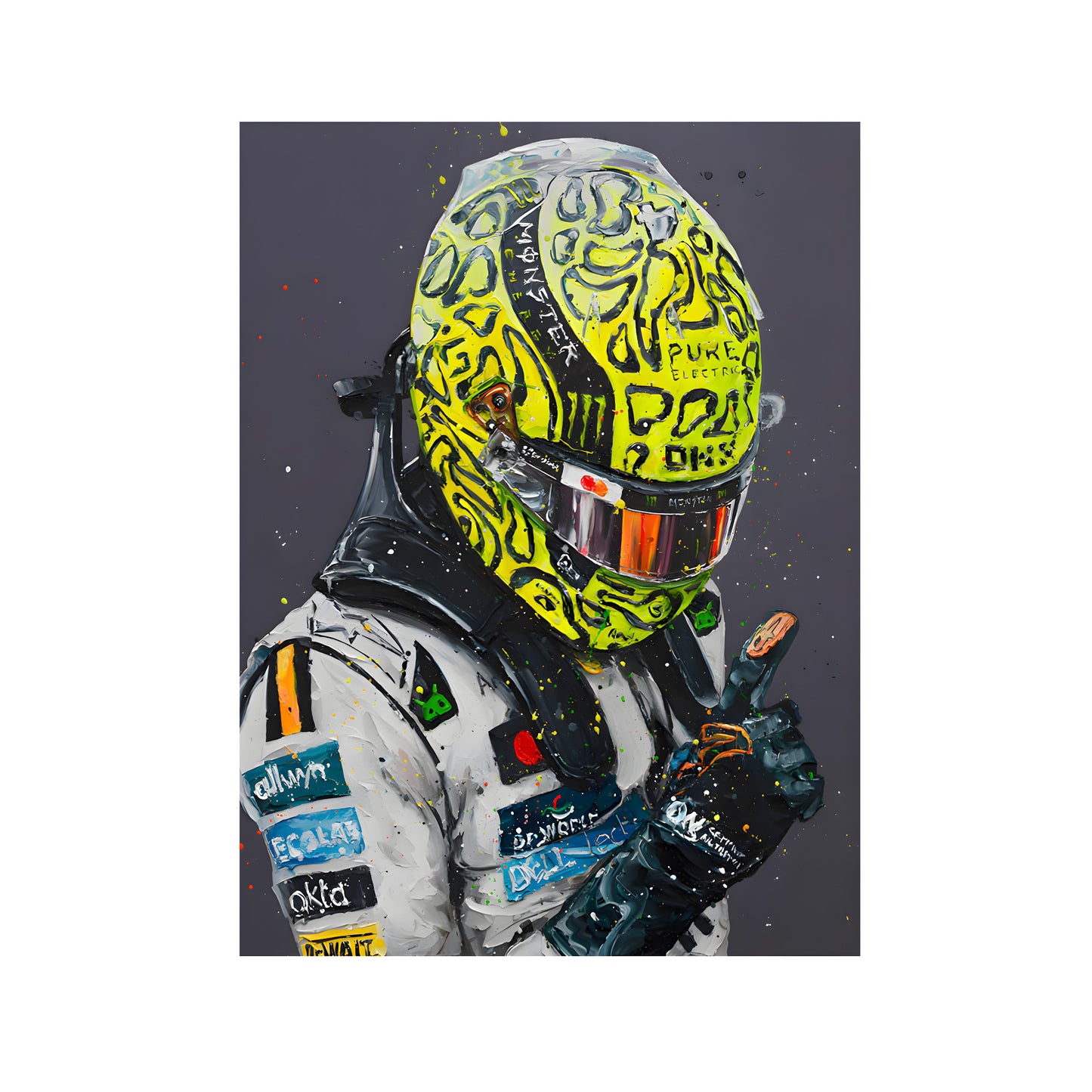 LANDO NORRIS MONACO BABY, YEAH !