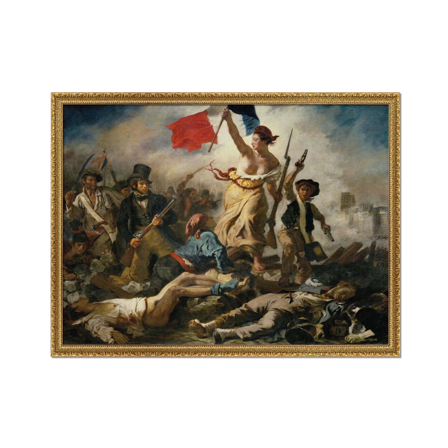 LA LIBERTAD GUIANDO AL PUEBLO