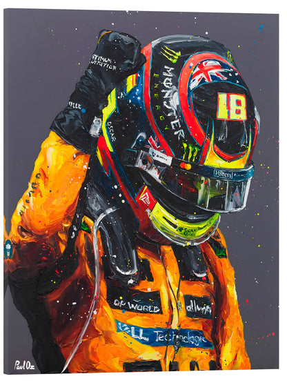 OSCAR PIASTRI EL LUCHADOR CALLEJERO MÁS TRANQUILO